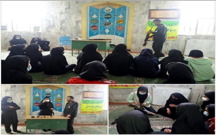 برگزاری اردوی عملی درس آمادگی دفاعی در شهرستان کوهرنگ