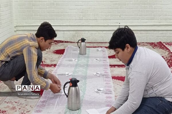 جشن تکلیف دانش‌آموزان دبیرستان پسرانه شاهد امام صادق (ع)کاشمر