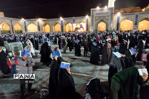 مراسم شب قدر نوزدهم ماه مبارک رمضان در حرم مطهر رضوی