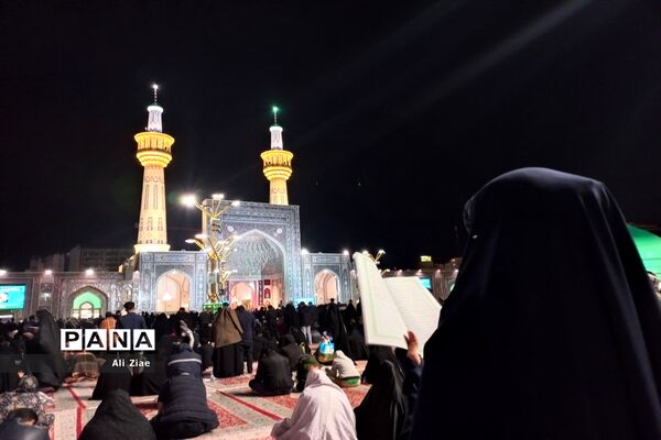 مراسم شب قدر نوزدهم ماه مبارک رمضان در حرم مطهر رضوی