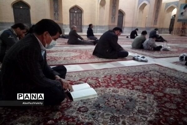 مراسم شب قدر و نوزدهم ماه رمضان در زیارتگاه شهید مدرس کاشمر