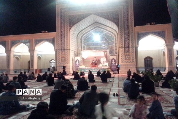 مراسم شب قدر و نوزدهم ماه رمضان در زیارتگاه شهید مدرس کاشمر