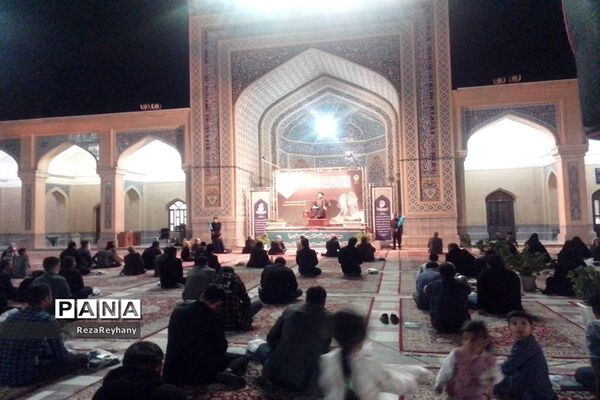 مراسم شب قدر و نوزدهم ماه رمضان در زیارتگاه شهید مدرس کاشمر