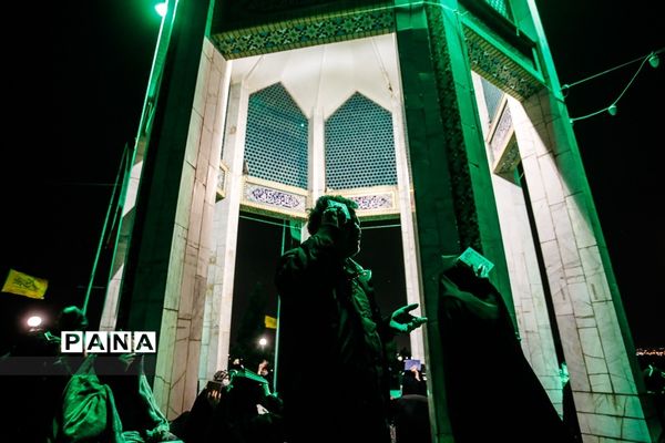 مراسم احیای شب نوزدهم در تپه نورالشهدا