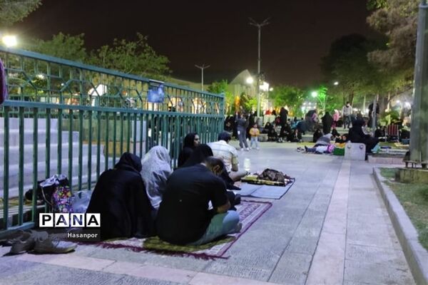 برگزاری مراسم احیا شب قدر در گلستان شهدای اصفهان
