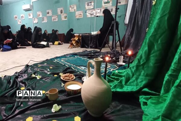 شب زنده‌داری دانش‌آموزان زاهدانی در نخستین شب قدر