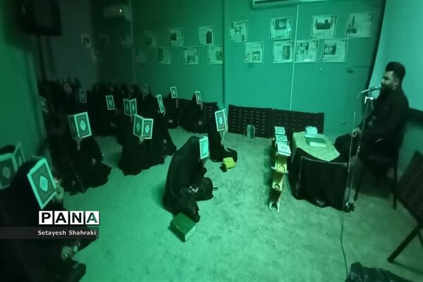 شب زنده‌داری دانش‌آموزان زاهدانی در نخستین شب قدر