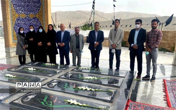 غبار روبی گلزار شهدا، اولین برنامه سفر رئیس فدراسیون اسکیت به چهارمحال و بختیاری