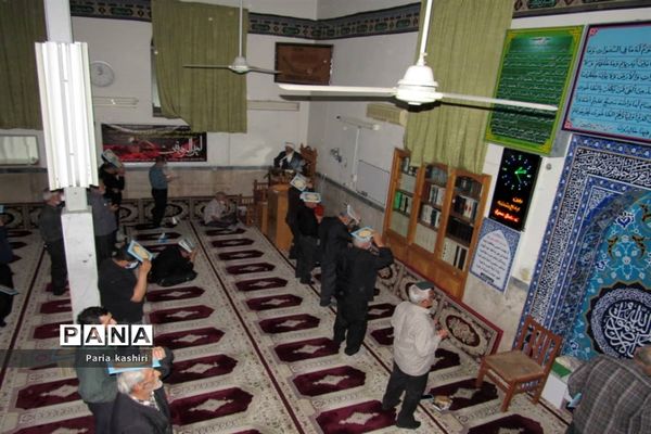 مراسم احیای شب قدر در مسجد امام جعفر صادق(ع)