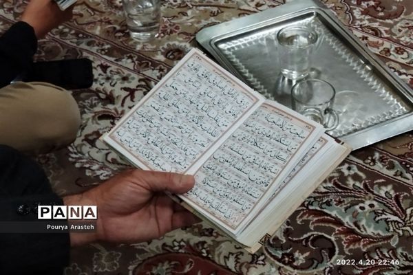 برگزاری مراسم شب احیادرموسسه فرهنگی مذهبی ابن حسام بیرجند