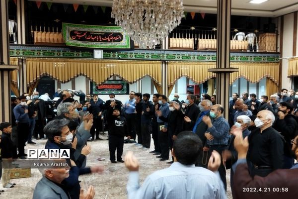 برگزاری مراسم شب احیادرموسسه فرهنگی مذهبی ابن حسام بیرجند