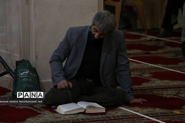 مراسم شب قدر نوزدهم رمضان مسجد النبی قزوین