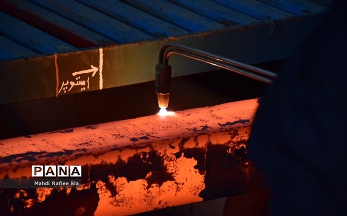 کاهش تولید اقلام فولادی نسبت به سال گذشته