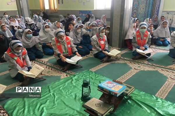 برگزاری محفل انس با قرآن درمدارس شادگان