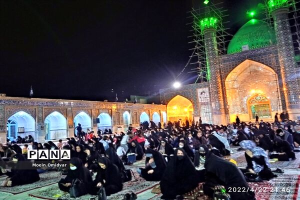 مراسم شب بیست و یکم ماه رمضان در امامزاده سید حمزه