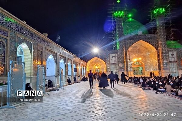 مراسم شب بیست و یکم ماه رمضان در امامزاده سید حمزه