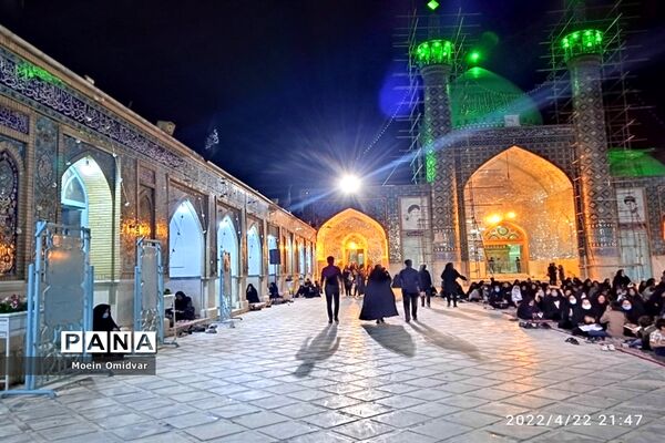 مراسم شب بیست و یکم ماه رمضان در امامزاده سید حمزه