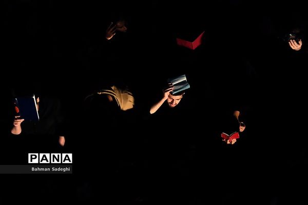 مراسم احیا شب بیست و یکم - خیابان ری