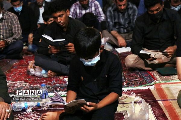 حضور دانش‌آموزان پیشتاز هرمزگانی در مراسم شب‌های قدر