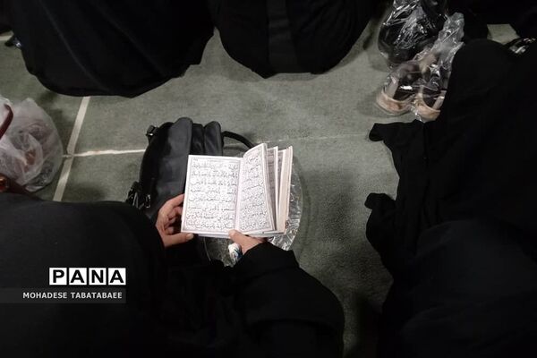 مراسم شب قدر در تپه نورالشهدا شهرستان پردیس