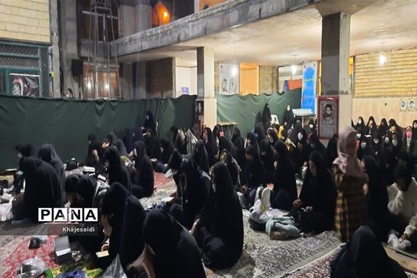 مراسم احیای شب بیست و یکم ماه رمضان در فریدونشهر