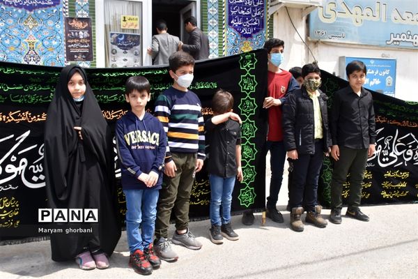 مراسم دسته‌روی دانش‌آموزان بهنمیری