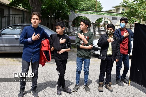 مراسم دسته‌روی دانش‌آموزان بهنمیری