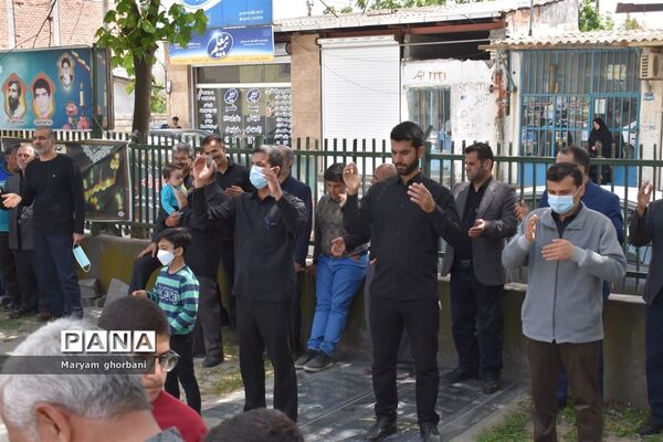 مراسم دسته‌روی دانش‌آموزان بهنمیری