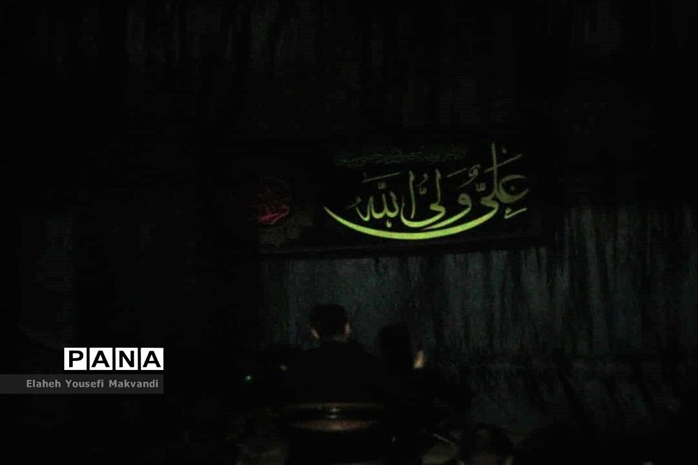 مراسم احیا شب بیست و یکم در شهرستان امیدیه