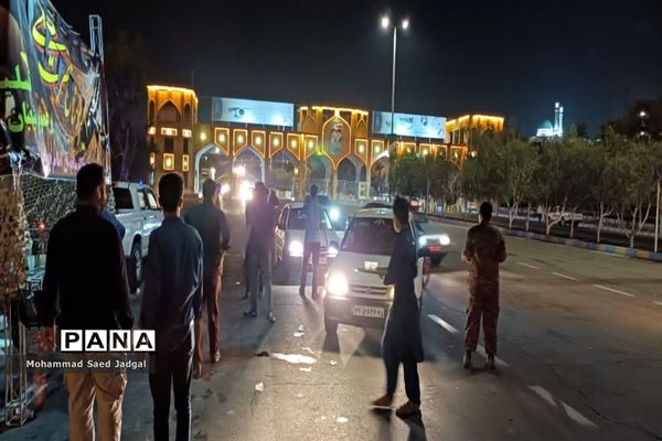 برپایی ایستگاه صلواتی به‌مناسبت شهادت حضرت علی(ع) در چابهار