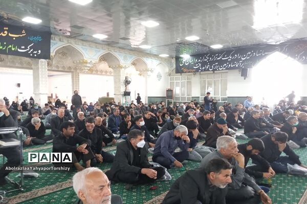 مراسم ظهر شهادت حضرت علی (ع )در کاشمر
