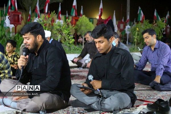 مراسم احیای دومین شب قدر در گلزار شهدای زابل