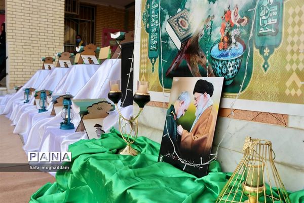 ضیافت افطاری دبیرستان قاضی گله‌دار