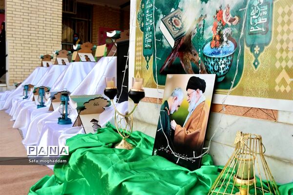 ضیافت افطاری دبیرستان قاضی گله‌دار