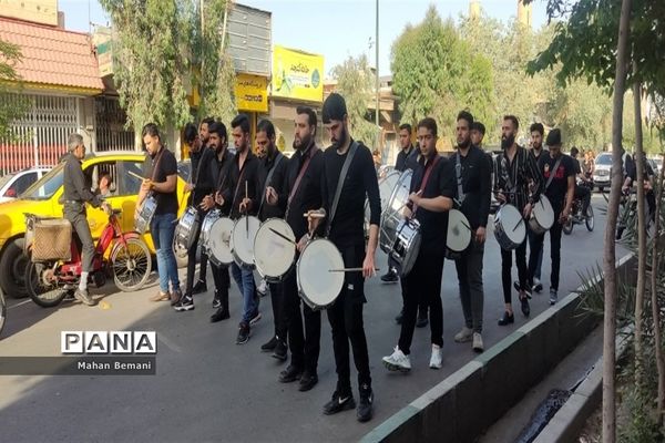 دسته عزاداری دانش‌آموزان دبیرستان هدایتی قم