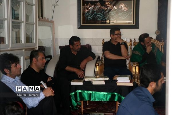 مراسم عزاداری شهادت امام علی(ع) در منزل شهید معماریان