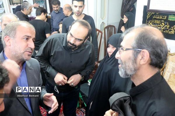 مراسم عزاداری شهادت امام علی(ع) در منزل شهید معماریان