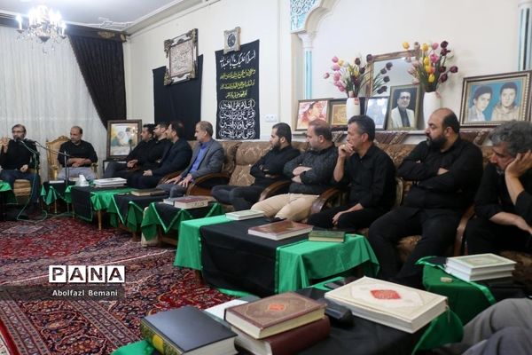 مراسم عزاداری شهادت امام علی(ع) در منزل شهید معماریان
