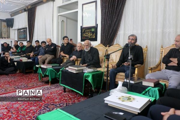 مراسم عزاداری شهادت امام علی(ع) در منزل شهید معماریان