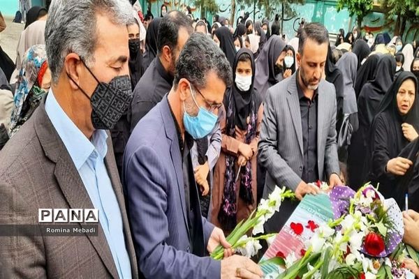 دانش‌آموزان اسلامشهر میزبان پیکر مطهرشهیدان گمنام