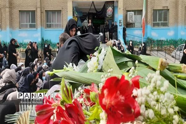 دانش‌آموزان اسلامشهر میزبان پیکر مطهرشهیدان گمنام