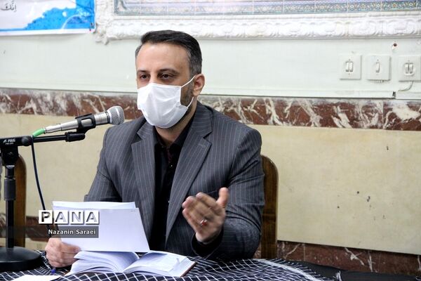 جلسه ستاد اقامه نماز و هماهنگی راهپیمایی روز جهانی قدس در آموزش و پرورش اسلامشهر