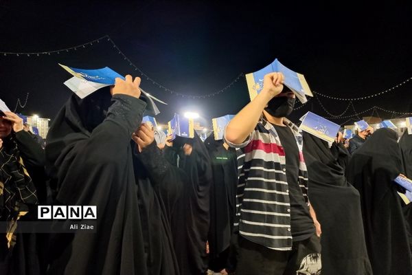 مراسم احیای شب بیست و سوم ماه رمضان در حرم مطهر رضوی