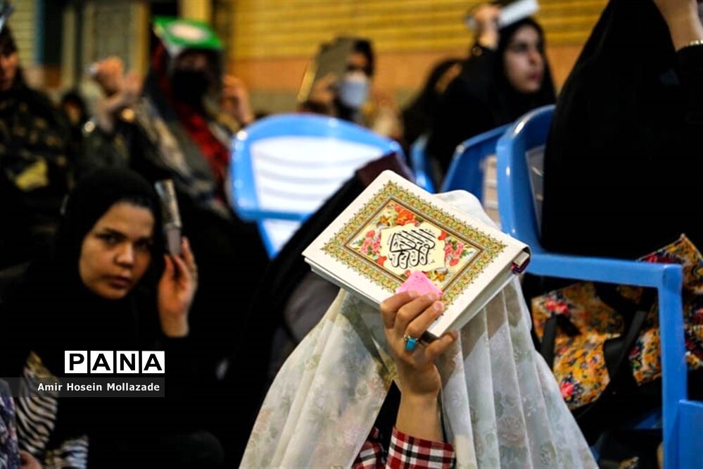 مراسم احیای شب بیست و سوم ماه مبارک رمضان در حسینیه ثارالله ارومیه