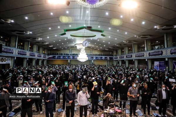 مراسم احیای شب بیست و سوم ماه مبارک رمضان در حسینیه ثارالله ارومیه