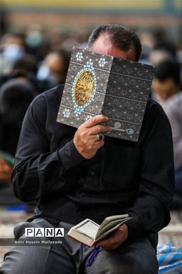 مراسم احیای شب بیست و سوم ماه مبارک رمضان در حسینیه ثارالله ارومیه