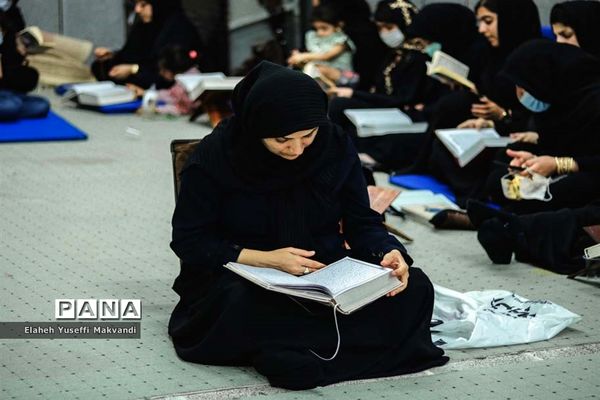 احیای شب بیست و سوم ماه مبارک رمضان در شهرستان امیدیه