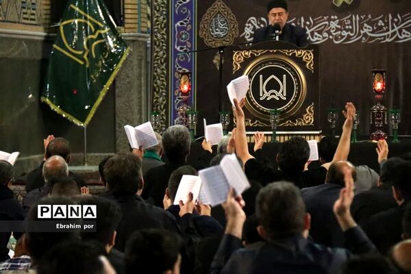 شب بیست و سوم ماه رمضان در حرم حضرت محمد هلال بن علی( ع )
