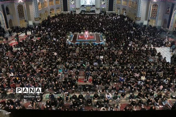 شب بیست و سوم ماه رمضان در حرم حضرت محمد هلال بن علی( ع )