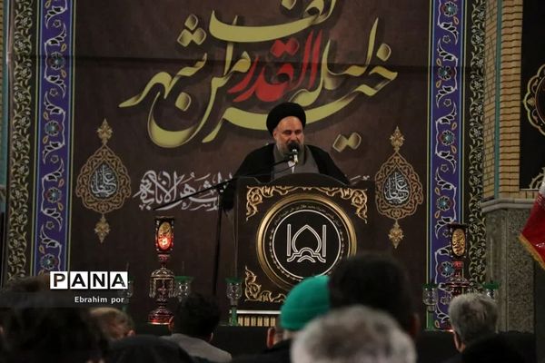 شب بیست و سوم ماه رمضان در حرم حضرت محمد هلال بن علی( ع )